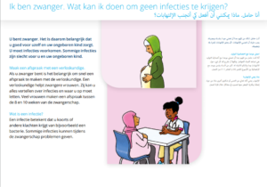 GGD – Infecties voorkomen – Arabisch | Ø§Ù„ÙˆÙ‚Ø§ÙŠØ© Ù…Ù† Ø§Ù„Ø§Ù„ØªÙ‡Ø§Ø¨Ø§Øª