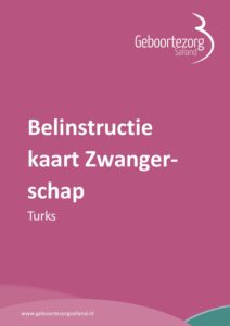 Belinstructiekaart – Zwangerschap – Turks | danÄ±ÅŸman Ã§aÄŸÄ±rma talimatlarÄ± – hamilelik